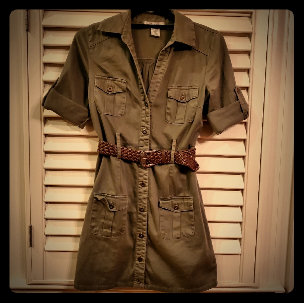 Charlotte Russe Button Up Dress